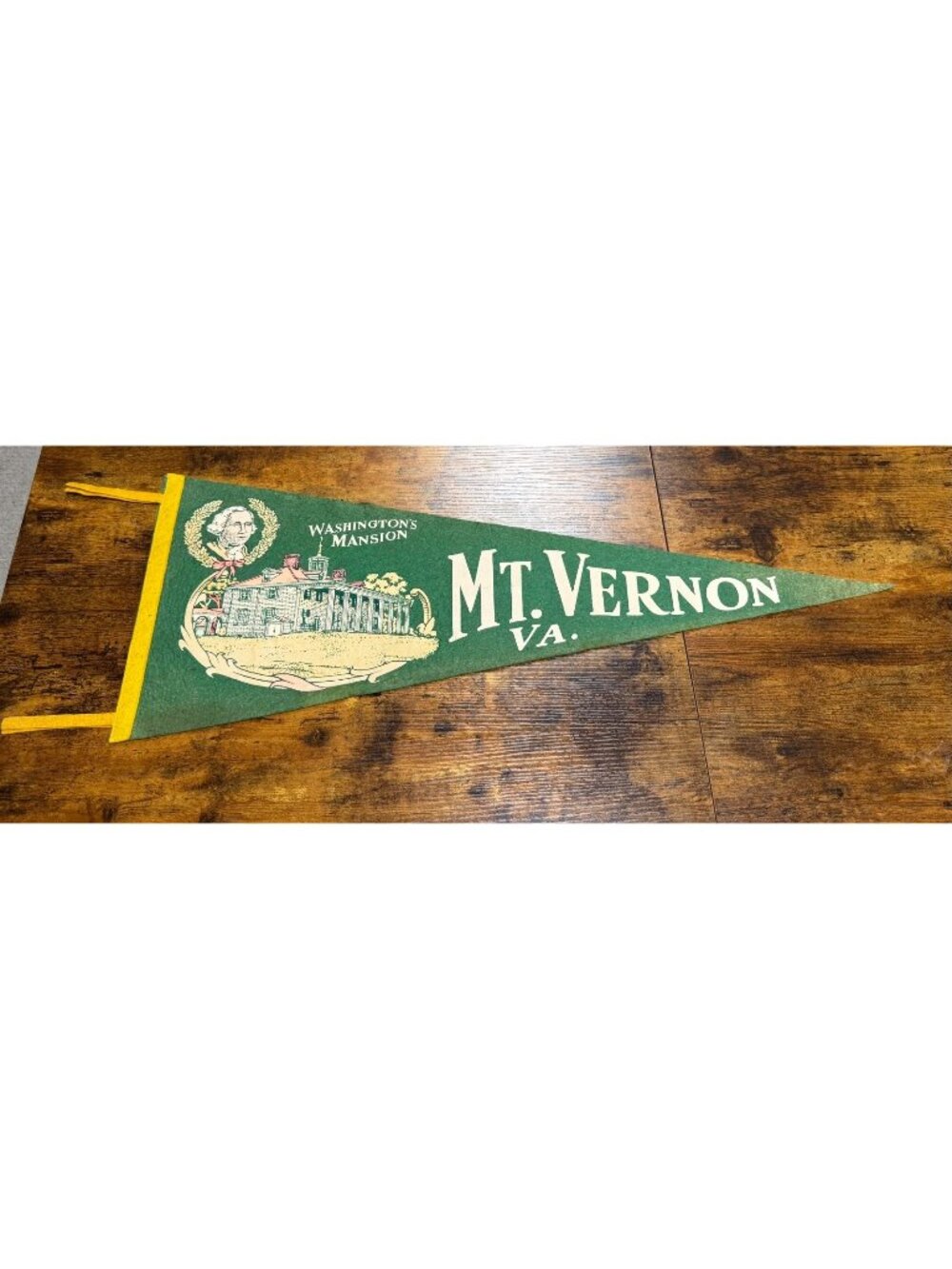 Vintage Mt. Vernon, Virginia pennant